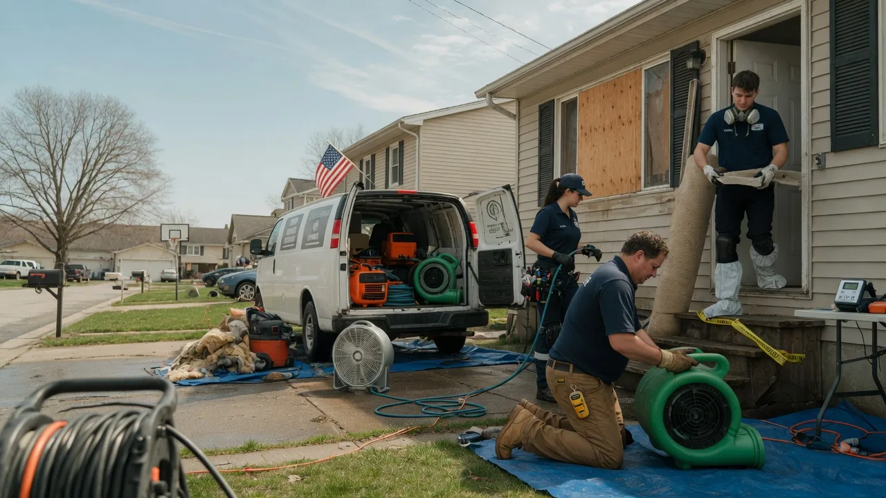 Water Damage Restoration in Burlington Junction, MO near me